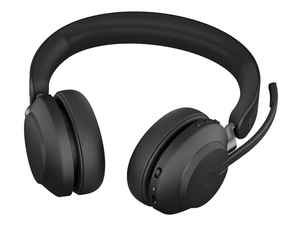 Jabra Evolve2 65 UC Stereo - headset - USB-A - with charging stand