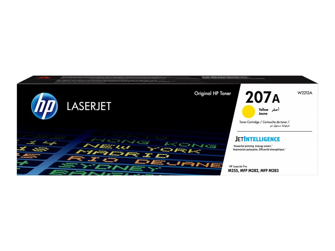HP 207A - yellow - original - LaserJet - toner cartridge (W2212A) - Image 1