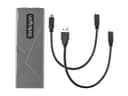 STARTECH M.2 USB-C NVMe SATA Enclosure Space Grey thumbnail 2