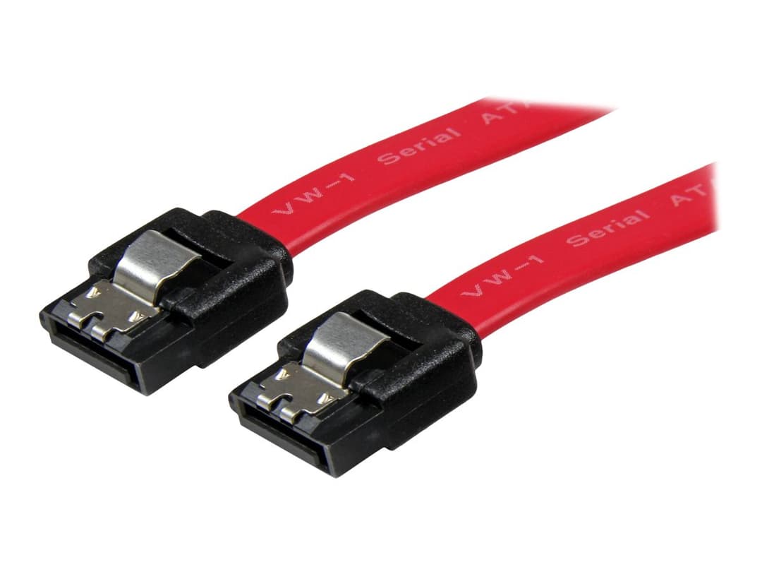 StarTech LSATA12 SATA Cable 30cm Red - Image 1