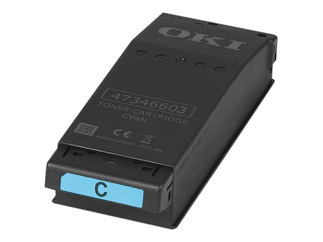 OKI - cyan - original - toner cartridge