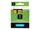 DYMO D1 - label tape - 1 cassette(s) - Roll (2.4 cm x 7 m) thumbnail 1