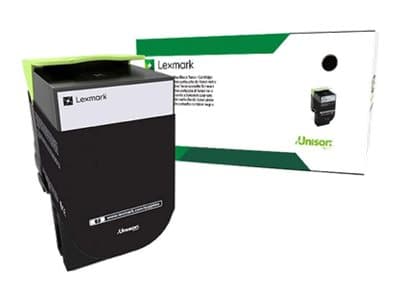 Lexmark X317 - black - original - toner cartridge - LCCP, LRP - Image 1
