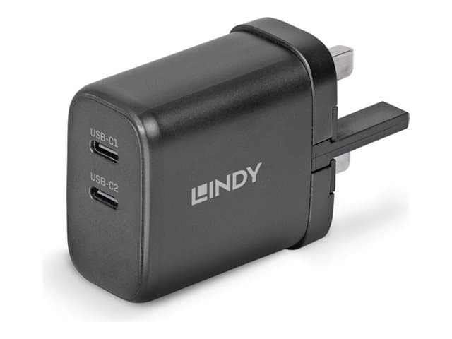 Lindy Power Adapter 65W USB-C Black - Image 2