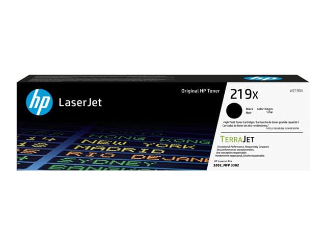 HP 219X - High Yield - black - original - LaserJet - toner cartridge (W2190X) - Image 4