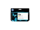 HP 728 - yellow - original - DesignJet - ink cartridge thumbnail 2