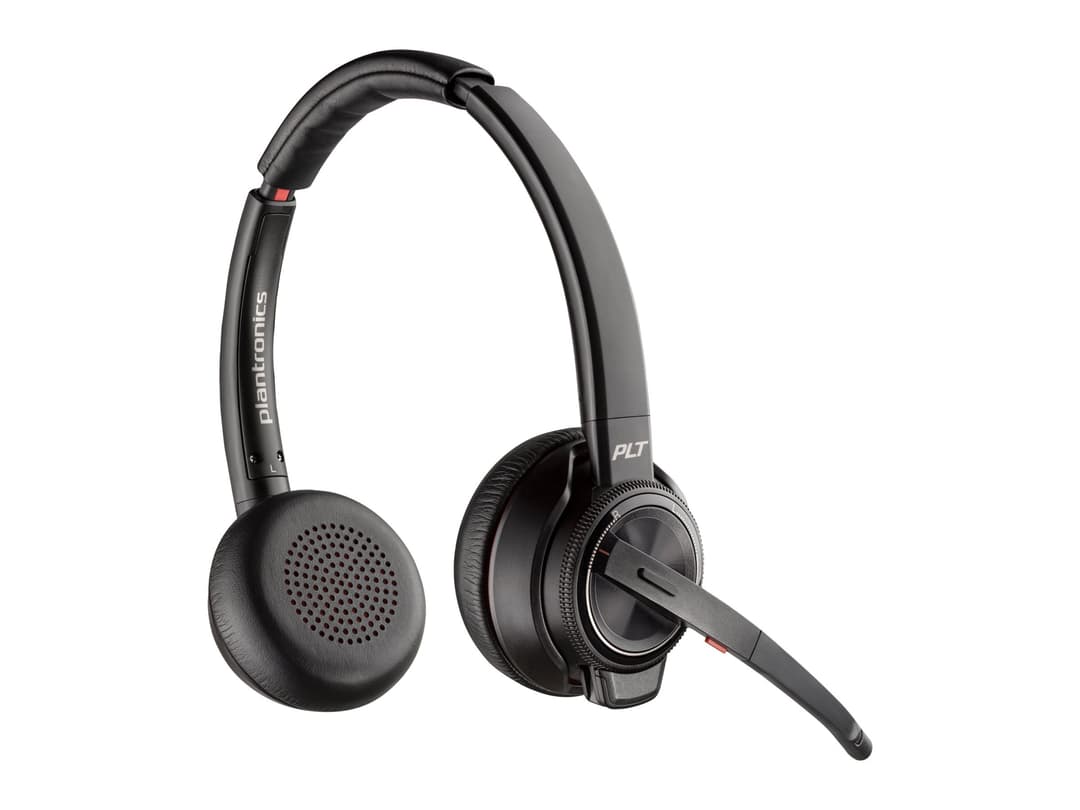 HP Poly Savi 8220 - headset - USB-A via Bluetooth adapter - Image 1
