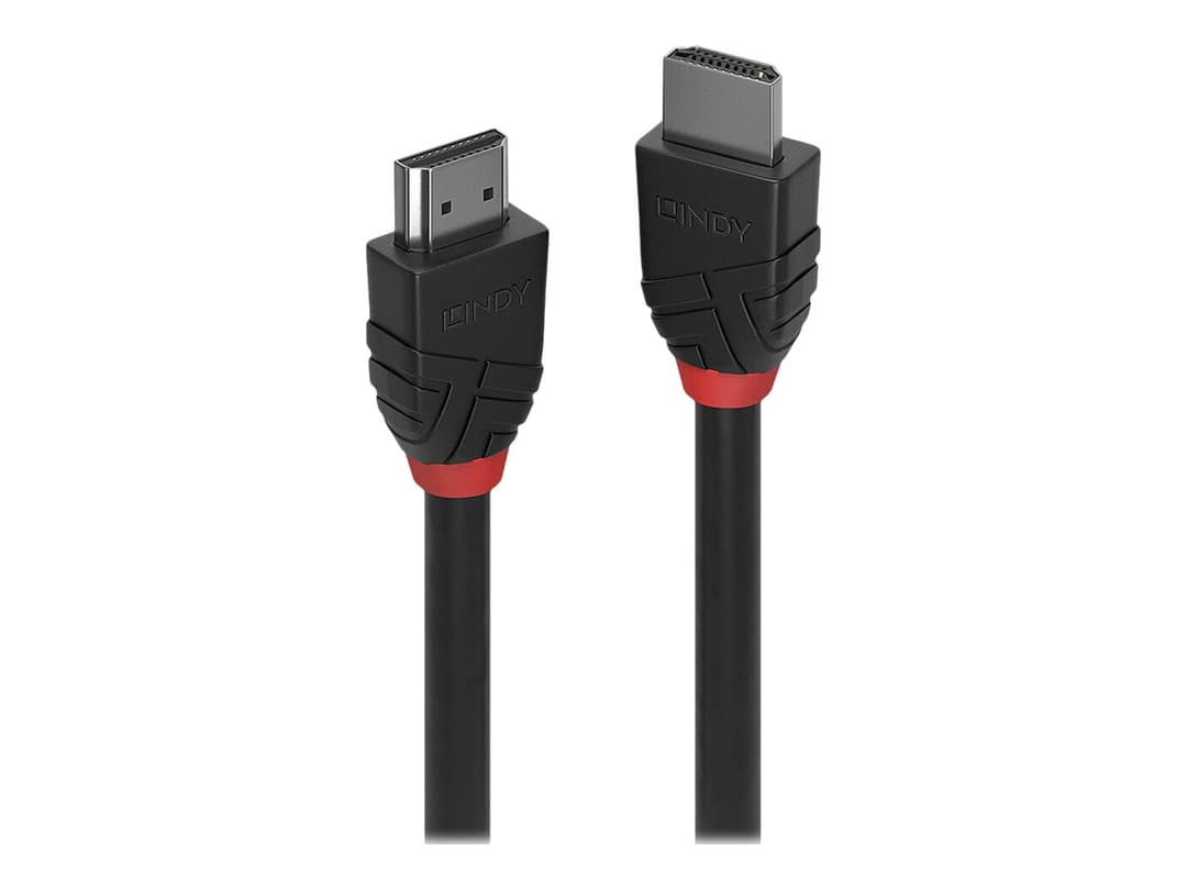 Lindy Black HDMI Cable 3m Black - Image 1