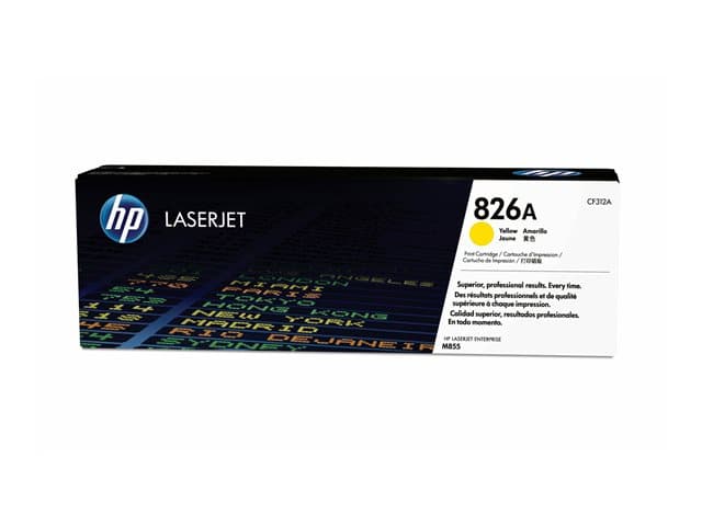 HP 826A - yellow - original - LaserJet - toner cartridge (CF312A) - Image 2