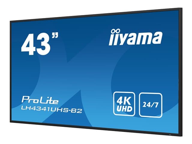 iiyama ProLite LH4341UHS-B2 43" Class (42.5" viewable) LED-backlit LCD display - 4K - for digital signage - Image 3