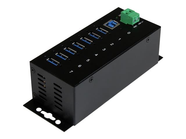 StarTech ST7300USBME 7-Port USB 3.0 Hub Black - Image 3