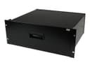 StarTech 4UDRAWER 4U Rack Storage Drawer Black thumbnail 1