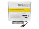 StarTech ST4200MINI2 USB 2.0 Hub 4 Port Black thumbnail 2