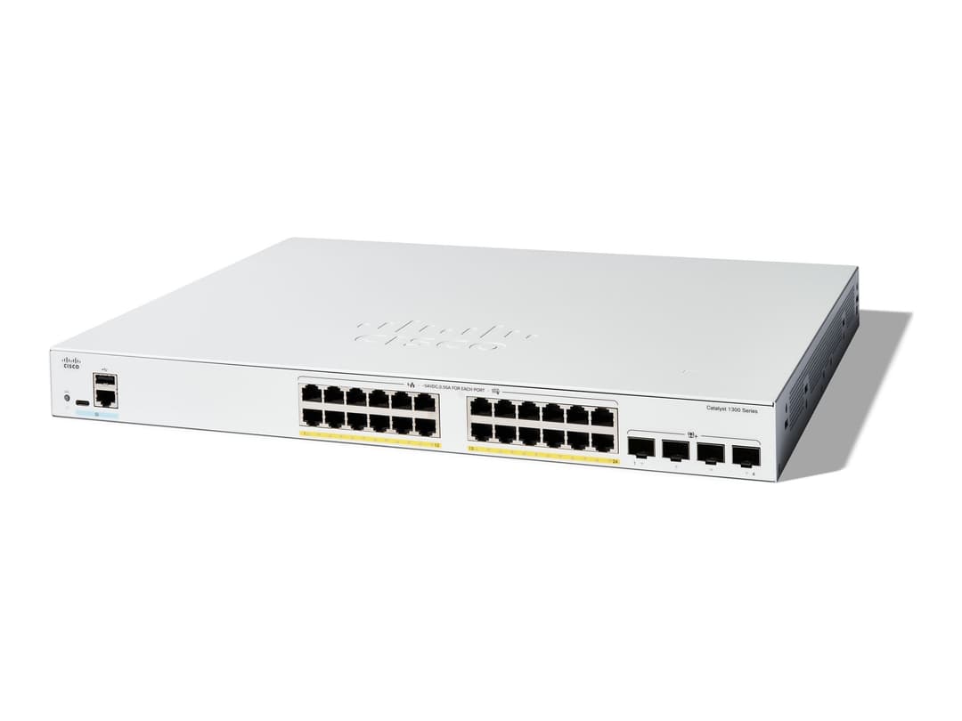 Cisco Catalyst 1300-24FP-4X Switch 24 Ports - Image 1