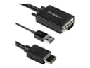 StarTech VGA2HDMM2M Adapter Cable Black thumbnail 1