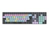 Logic Keyboards Final Cut Pro X TITAN Keyboard Titanium Grey