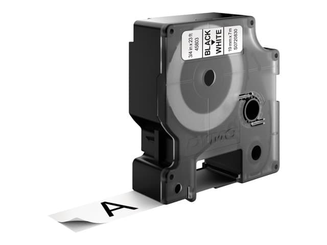 DYMO D1 - tape - glossy - 1 cassette(s) - Roll (1.9cm x 7m) - Image 3