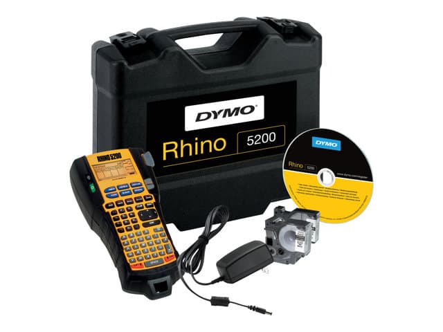 DYMO Rhino 5200 Hard Case Kit - labelmaker - B/W - thermal transfer - Image 6
