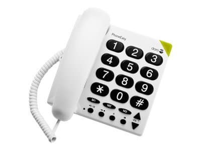 DORO PhoneEasy 311c Corded Phone - While - Image 1