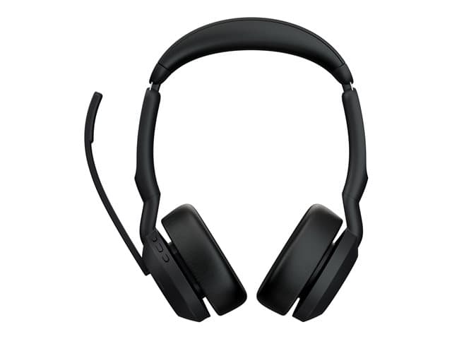 Jabra Evolve2 55 MS Stereo - headset - USB-A - with charging stand - Image 2