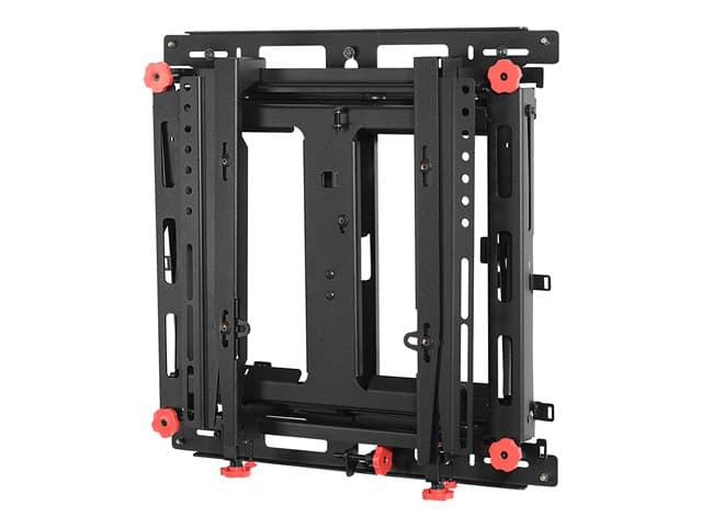 Peerless SmartMount Supreme Full Service Video Wall Mount with Quick Release bracket - for video wall - black - Image 2