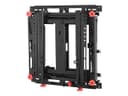Peerless SmartMount Supreme Full Service Video Wall Mount with Quick Release bracket - for video wall - black thumbnail 2