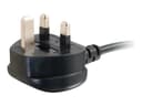 C2G Universal Power Cord 5m Black thumbnail 4