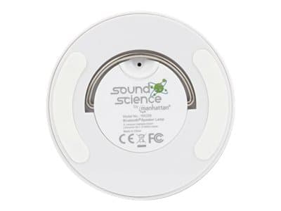 Manhattan Sound Science Bluetooth Speaker White - Image 4