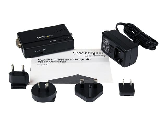 StarTech VGA2VID Video Converter - Black - Image 8