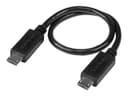 StarTech Micro USB OTG Cable Black thumbnail 2