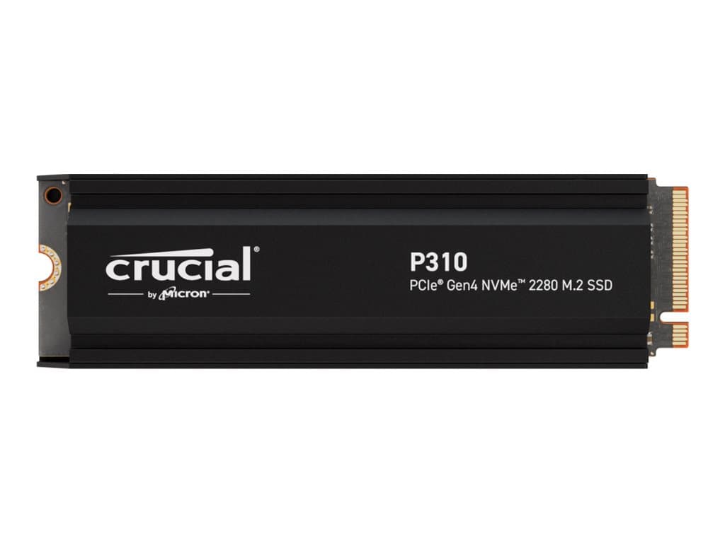 Crucial P310 2TB NVMe SSD – PCIe Gen4 M.2 2280, Up to 7,100MB/s, CT2000P310SSD801 - Image 1