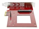 STARTECH U.2 to PCIe Adapter x4 Red thumbnail 3