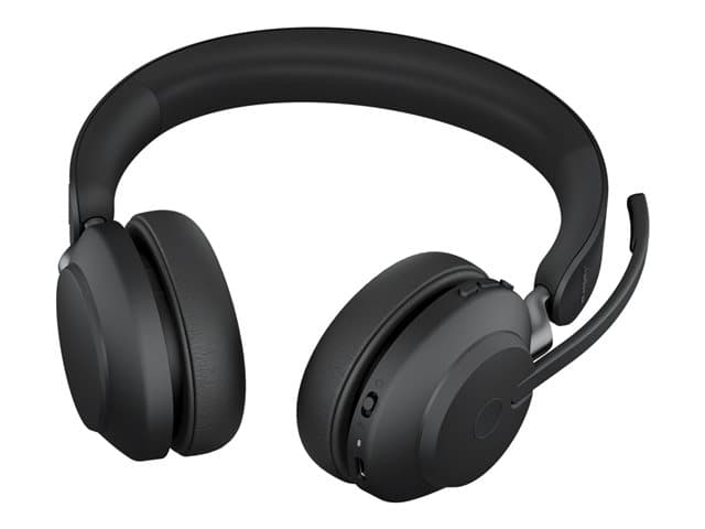 Jabra Evolve2 65 UC Stereo - headset - USB-A - with charging stand - Image 3