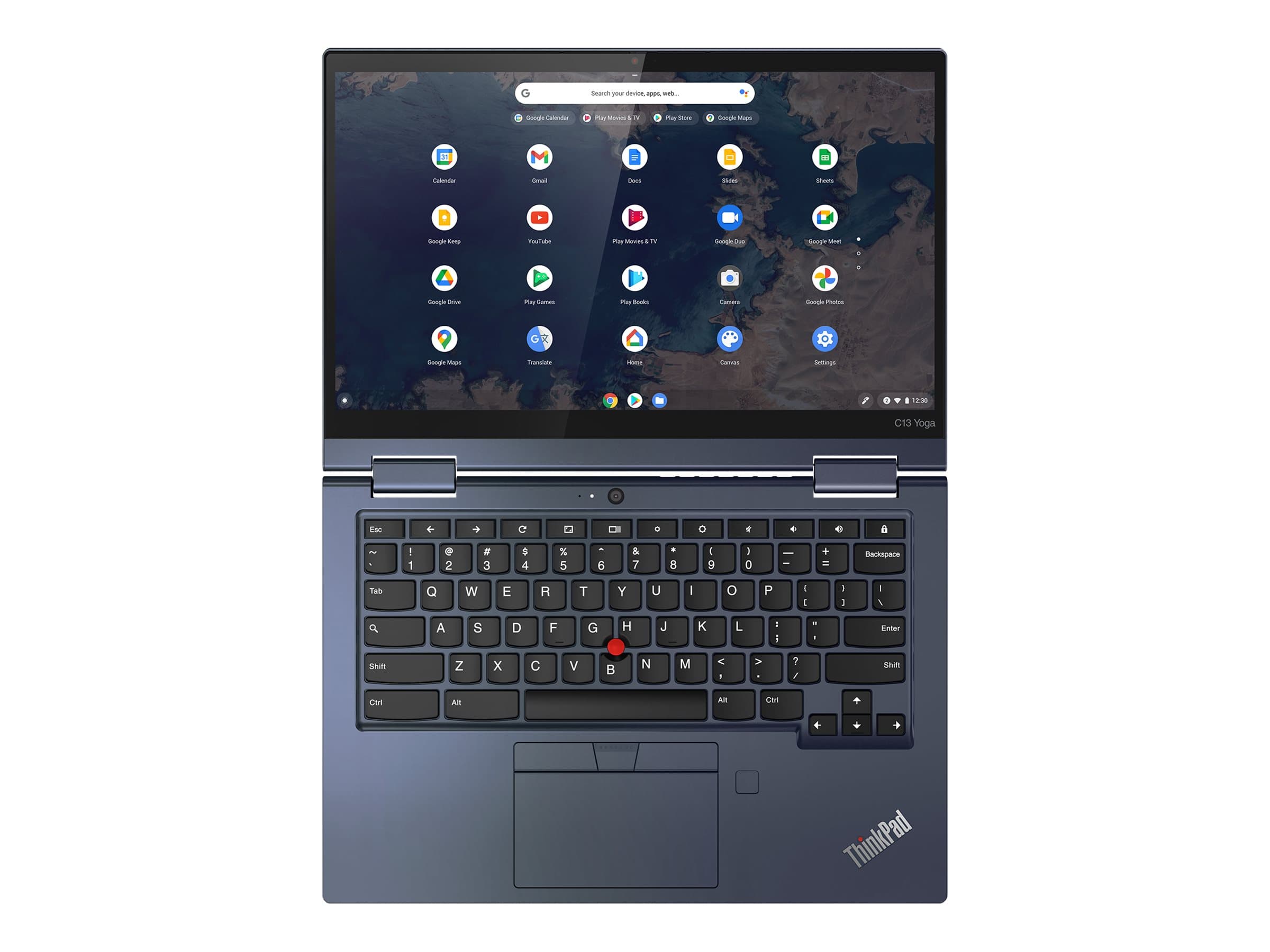 Lenovo ThinkPad C13 Yoga Gen 1 Chromebook 13.3" Ryzen 5 3500C 8GB 128GB 2-in-1 - Abyss blue
