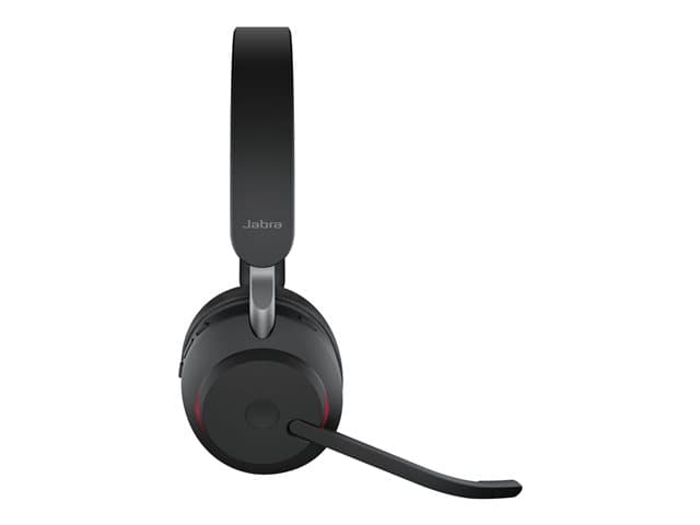 Jabra Evolve2 65 UC Stereo - headset - USB-A - with charging stand - Image 5