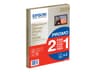 Epson Premium Glossy Photo Paper BOGOF - photo paper - glossy - 15 sheet(s) - A4 - 255 g/m² (pack of 2)