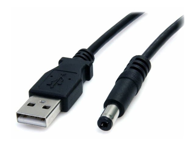 StarTech USB Type-M to DC 5V Power Cable Black - Image 2