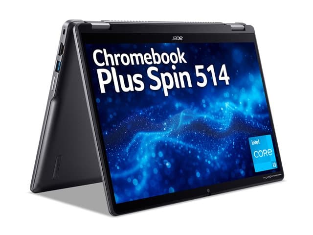 Acer Chromebook Plus Spin 514 Flip Touchscreen Intel i3-1315U 8GB 256GB Steel Grey - Image 5