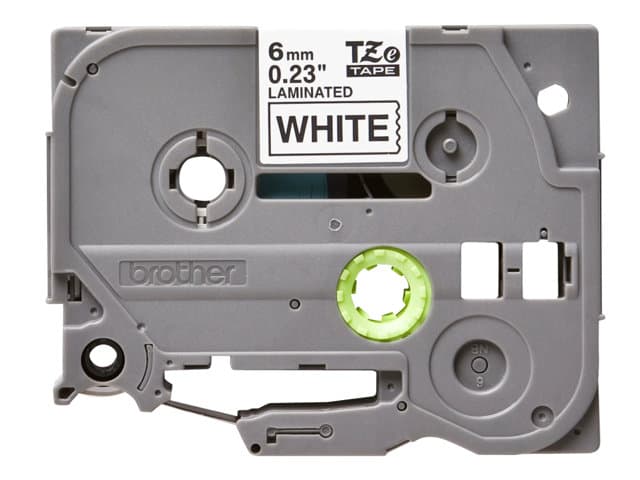 Brother TZe-211 - laminated tape - 1 cassette(s) - Roll (0.6 cm x 8 m) - Image 2