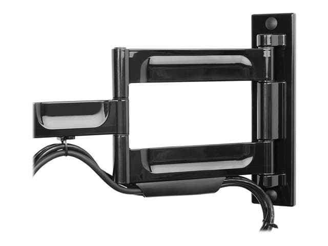 Peerless PARAMOUNT Articulating Wall Mount PA740 mounting kit - Tilt & Swivel - for flat panel - gloss black - Image 4