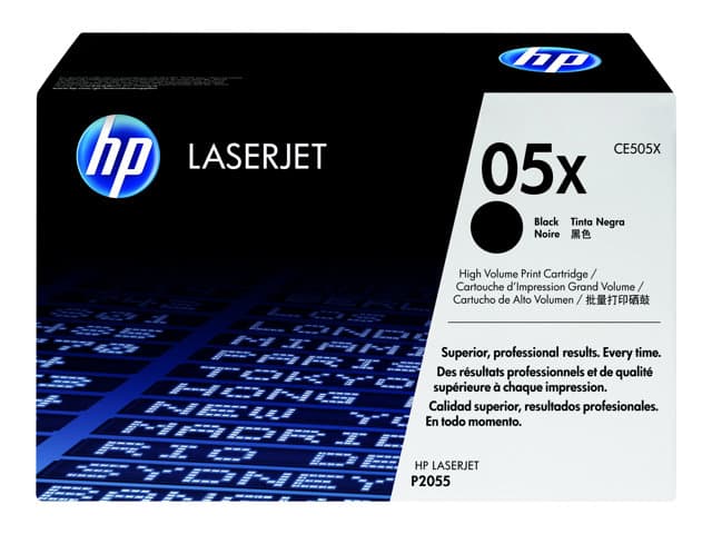 HP 05X CE505X Original HP High Yield LaserJet Toner Cartridge - Black - Image 3