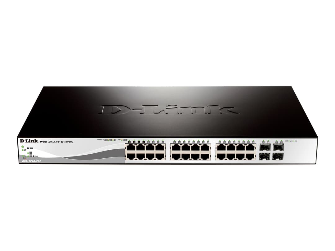 D-Link DGS-1210-28P Switch 24-Port Managed - Image 1