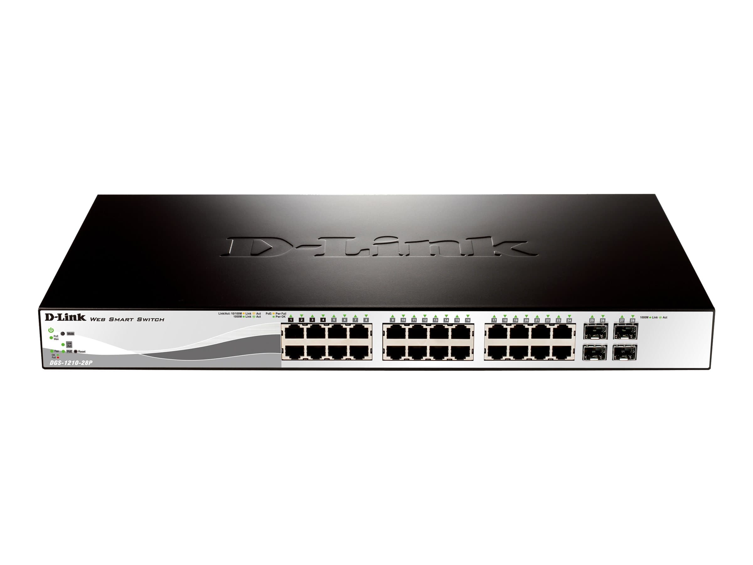 D-Link DGS-1210-28P Switch 24-Port Managed
