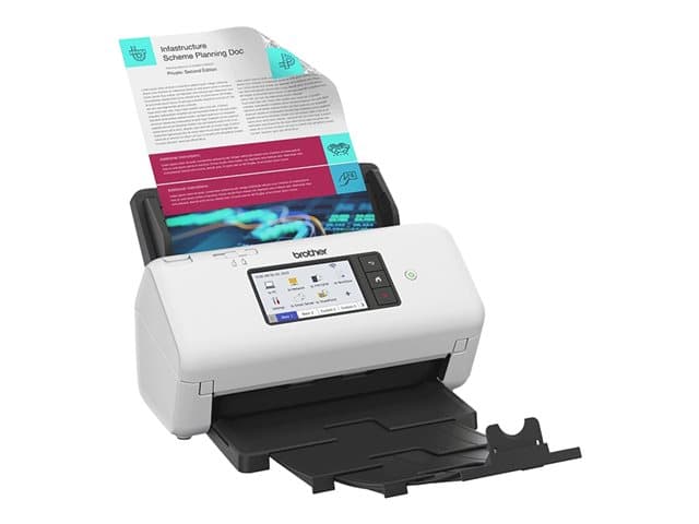 Brother ADS-4700W - document scanner - desktop - USB 3.0, LAN, Wi-Fi(n), USB 2.0 (Host) - Image 4