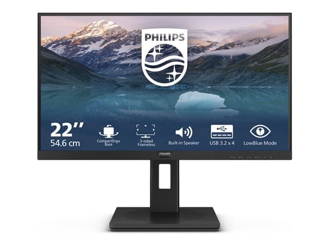 Philips 222S9JML 22" LED Monitor Full HD Black - Image 2