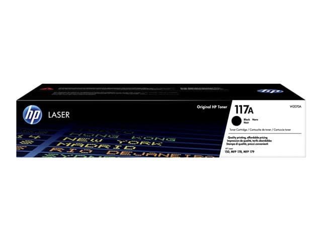HP 117A - black - original - toner cartridge (W2070A) - Image 1