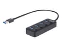 StarTech HB30A4AIB USB Hub Black thumbnail 3
