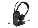 Jabra Evolve2 55 MS Stereo - headset - USB-C - with charging stand thumbnail 3