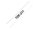 Brother TZe-211 - laminated tape - 1 cassette(s) - Roll (0.6 cm x 8 m) thumbnail 4