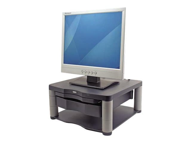 Fellowes Premium Monitor Riser Plus mounting component - for LCD display - graphite - Image 2